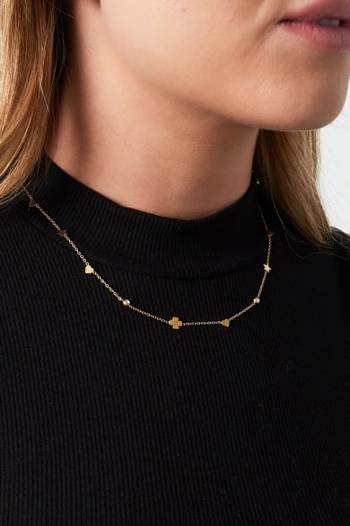 Collana dei desideri scintillanti - Colore oro h5 Immagine2